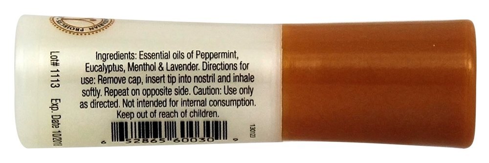 Instituto do Himalaia - Neti Stik todo o inalador natural da aromaterapia - 2 oz. Himalayan Chandra - Imagem 2