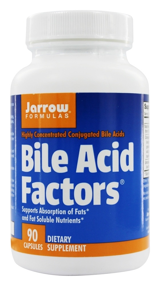 Fatores de Ácido Biliar 333 mg. - Cápsulas 90 Jarrow Formulas