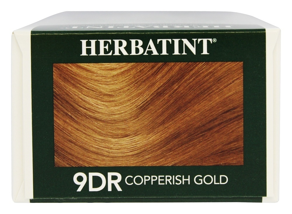 Ouro permanente do cobre do gel 9DR de Haircolor erval - 4.5 fl. oz. Herbatint - Imagem 2