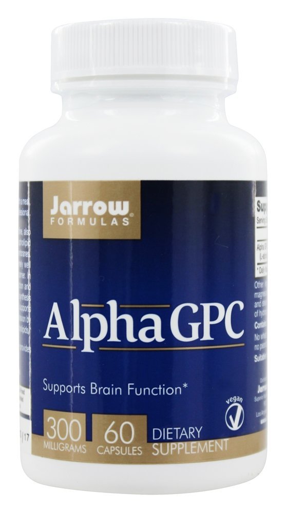 Alpha GPC 300 mg. - Cápsulas vegetarianas 60 Jarrow Formulas