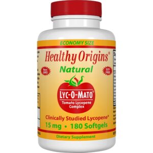 Comprar complexo licopeno de tomate lyc-o-mato 15 mg. - 180 softgels healthy origins preço no brasil antioxidantes licopeno suplementos suplemento importado loja 35 online promoção -