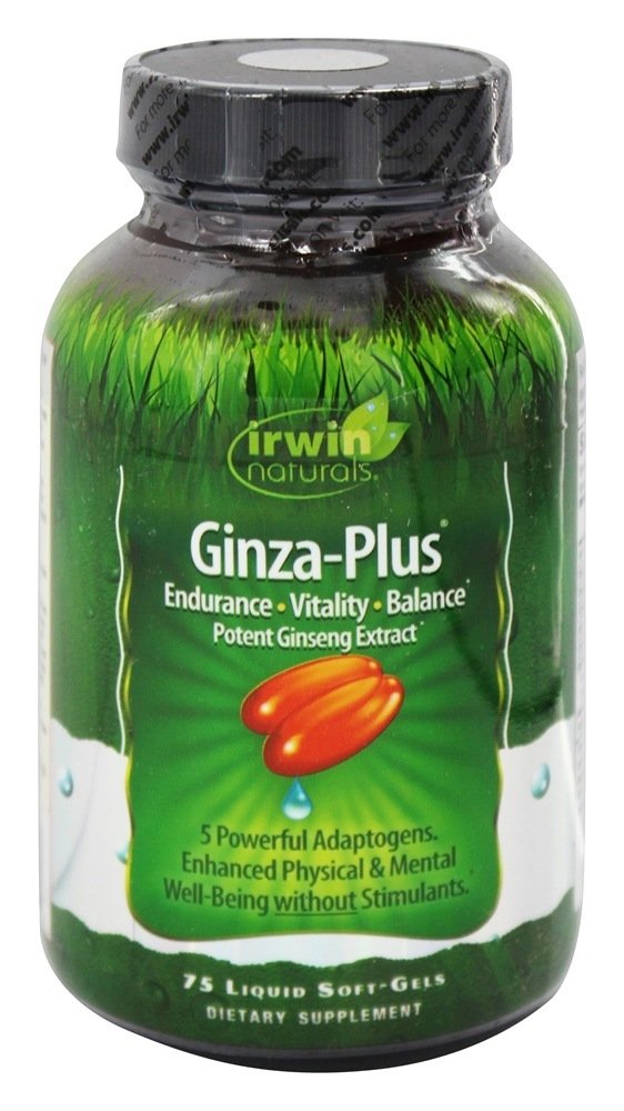 Ginza-Plus - 75 Softgels Irwin Naturals