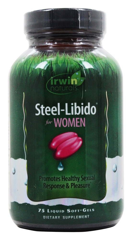 Libido de Aço para Mulheres - 75 Softgels Irwin Naturals