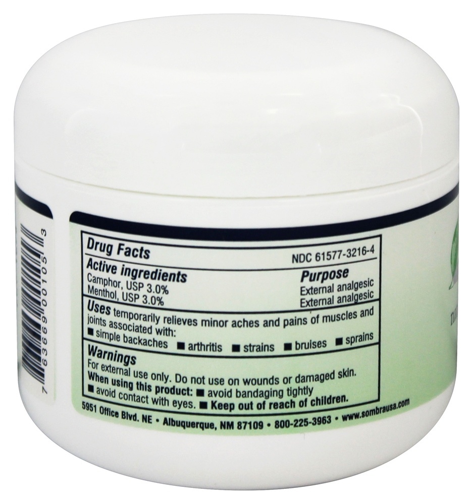 Sombra Quente Terapia Natural Dor Aliviando Gel - 4 oz. Grampa's Garden - Imagem 2