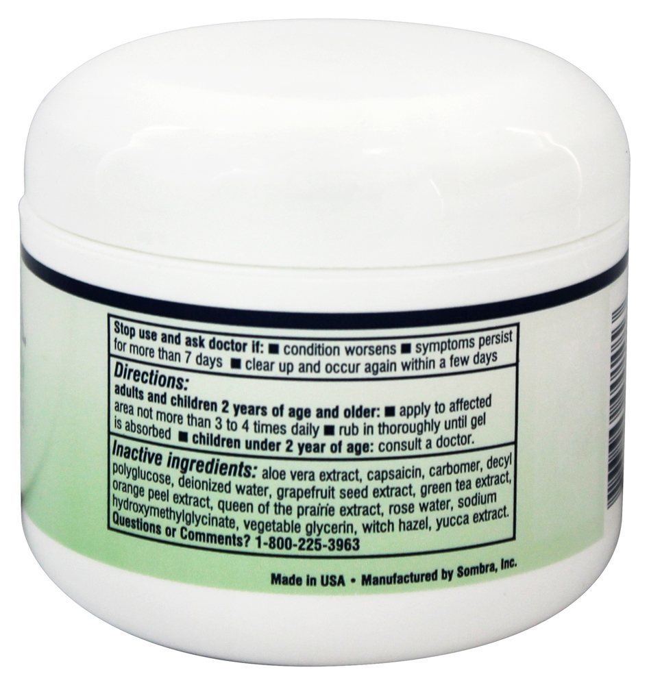 Sombra Quente Terapia Natural Dor Aliviando Gel - 4 oz. Grampa's Garden - Imagem 3