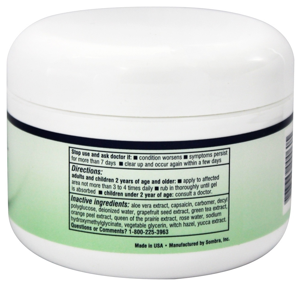 Sombra Quente Terapia Natural Dor Aliviando Gel - 8 oz. Grampa's Garden - Imagem 2