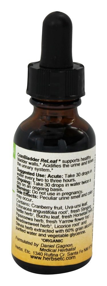 Resistência profissional de CranBladder ReLeaf - 1 fl. oz. Herbs Etc - Imagem 2