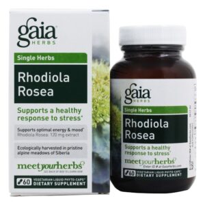 Comprar phyto-caps de rhodiola rosea - cápsulas vegetarianas 60 gaia herbs preço no brasil ervas rhodiola suplemento importado loja 9 online promoção -