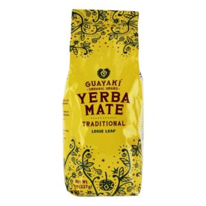 Erva Orgânica de Folha Solta Orgânica Tradicional - 8 oz. Guayaki