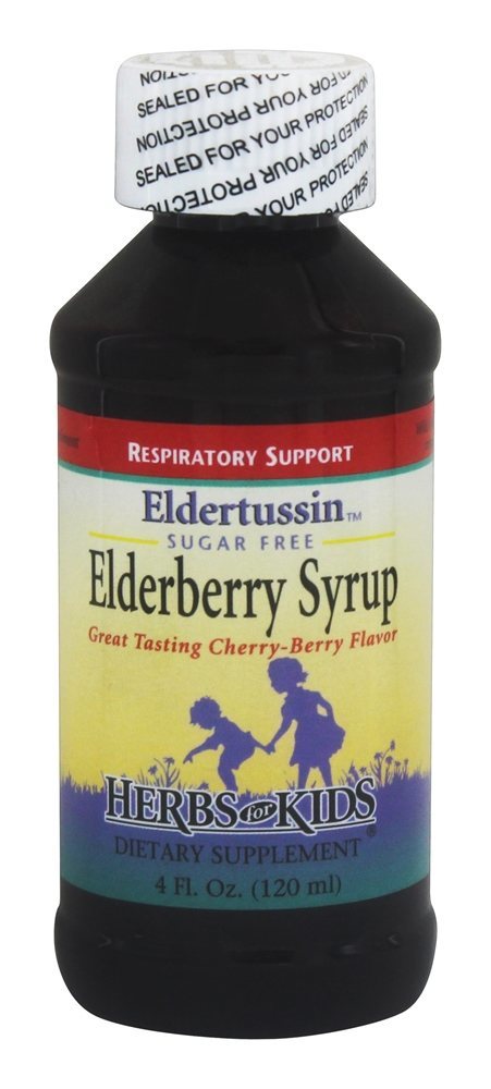 Xarope de sabugueiro Eldertussin - 4 fl. oz. Herbs for Kids