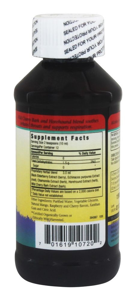Xarope de sabugueiro Eldertussin - 4 fl. oz. Herbs for Kids - Imagem 2