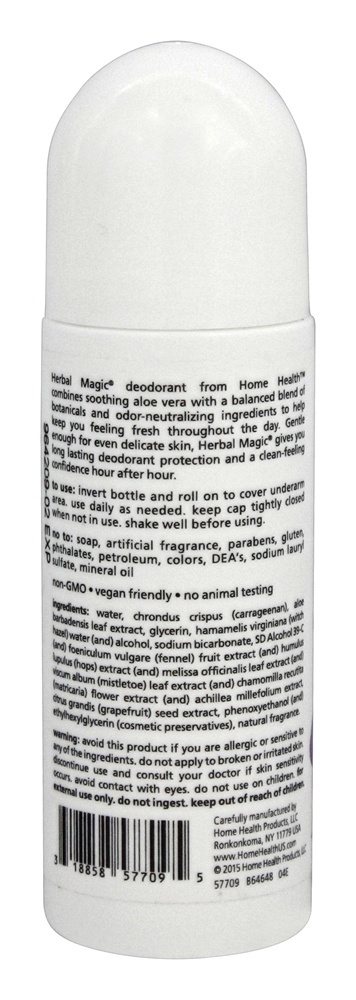 Herbal Mágico Desodorante Roll-On Jasmine - 3 fl. oz. Home Health - Imagem 2