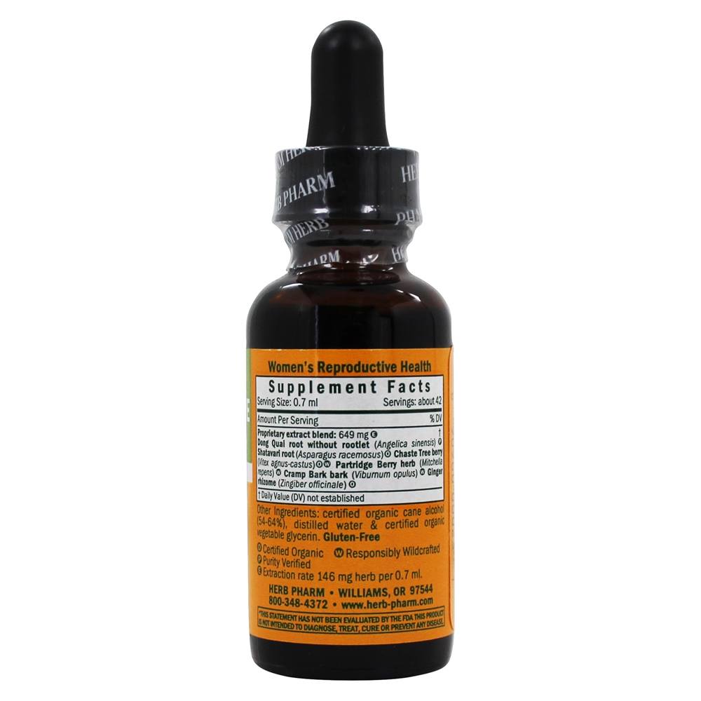 Tônico de saúde reprodutiva para mulheres - 1 oz. Herb Pharm - Imagem 2