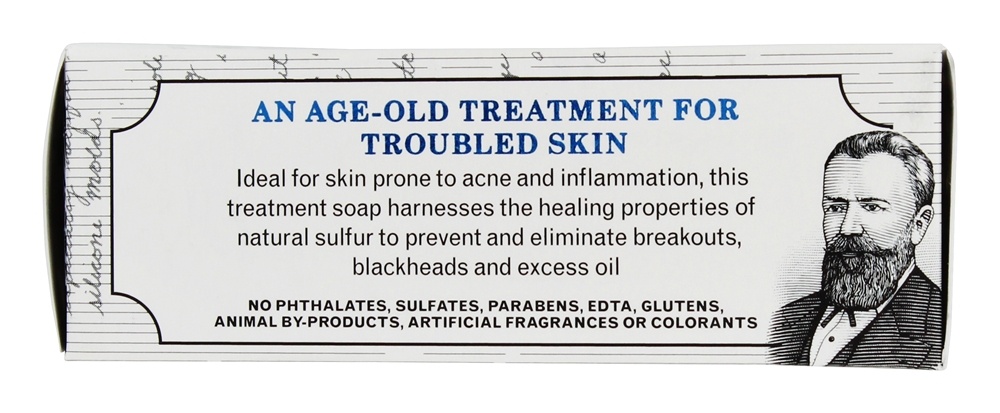 Thylox Acne Tratamento Sabonete com Enxofre - 3.25 oz. The Grandpa Soap Co. - Imagem 3