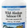 Comprar omegafactors óleo de salmão selvagem do alasca 1000 mg. - 90 softgels natural factors preço no brasil linhaça suplementos nutricionais suplemento importado loja 7 online promoção -