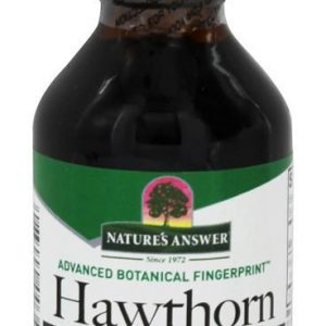 Comprar baga de hawthorne, folha e flor sem álcool - 1 fl. Oz. Nature's answer preço no brasil ervas hawthorn (pilriteiro) suplemento importado loja 11 online promoção -
