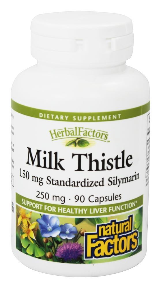 Extrato de Cardo de Leite 250 mg. - Cápsulas 90 Natural Factors