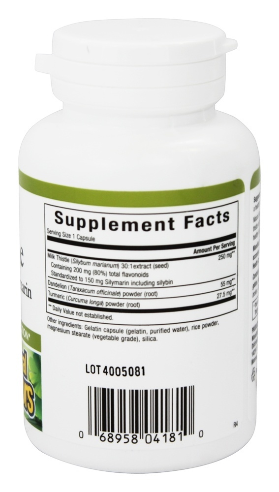 Extrato de Cardo de Leite 250 mg. - Cápsulas 90 Natural Factors - Imagem 2