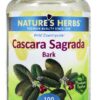 Comprar cascara sagrada 840 mg. - cápsulas 100 nature's herbs preço no brasil ervas saúde do coração suplemento importado loja 9 online promoção -