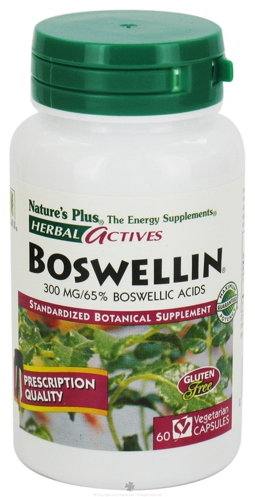 Herbal ativa Boswellin 300 mg. - Cápsulas vegetarianas 60 Natures Plus