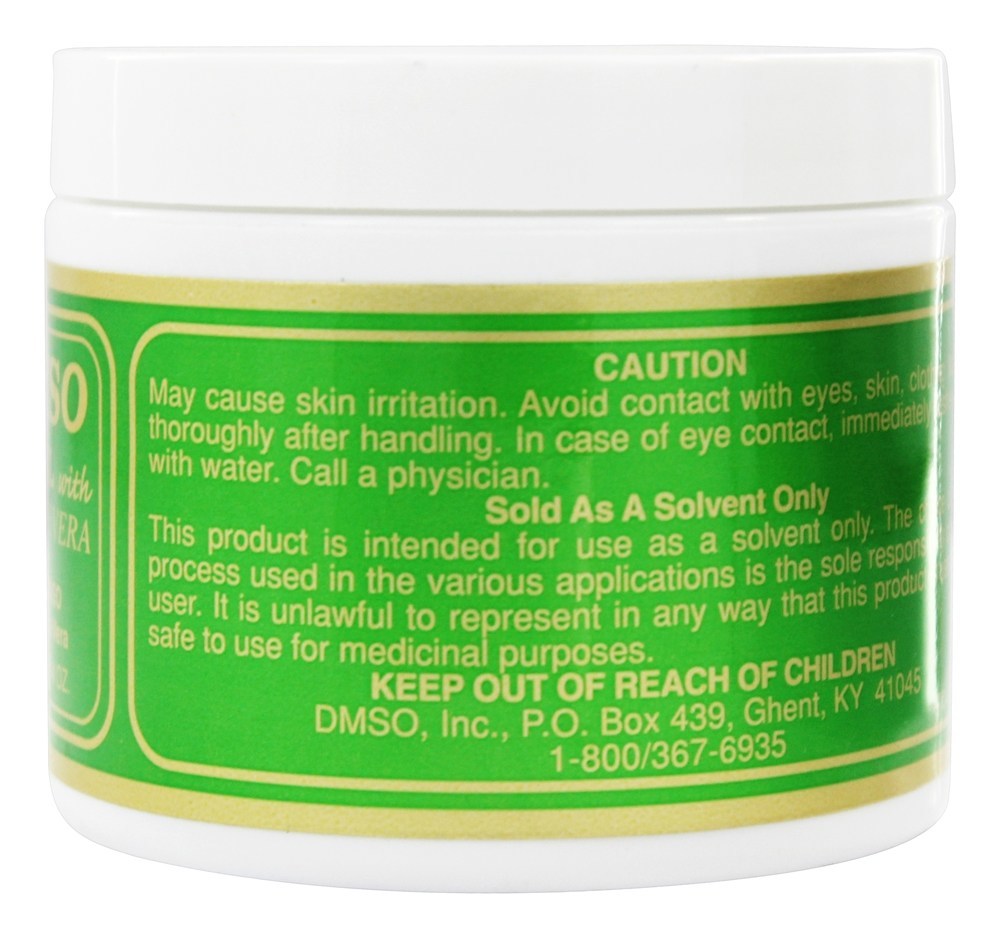 Gel Com Aloe Vera - 4 oz. Nature's Gift DMSO - Imagem 2