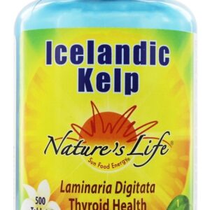 Comprar kelp islandêsa para saúde da tireóide - 500 tablets nature's life preço no brasil body systems, organs & glands herbs & botanicals kelp suplementos em oferta thyroid support suplemento importado loja 3 online promoção -