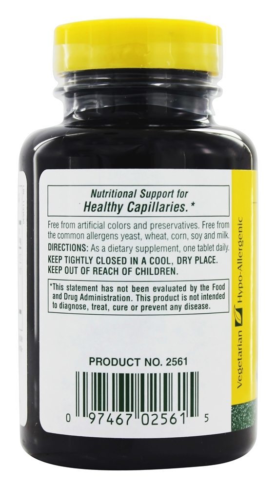 Biorutina 1000 mg. - 90 Tablets Natures Plus - Imagem 3