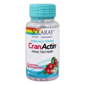 CranActin Cranberry Para a Saúde do Trato Urinário - 60 Cápsula (s) vegetal (s) Solaray