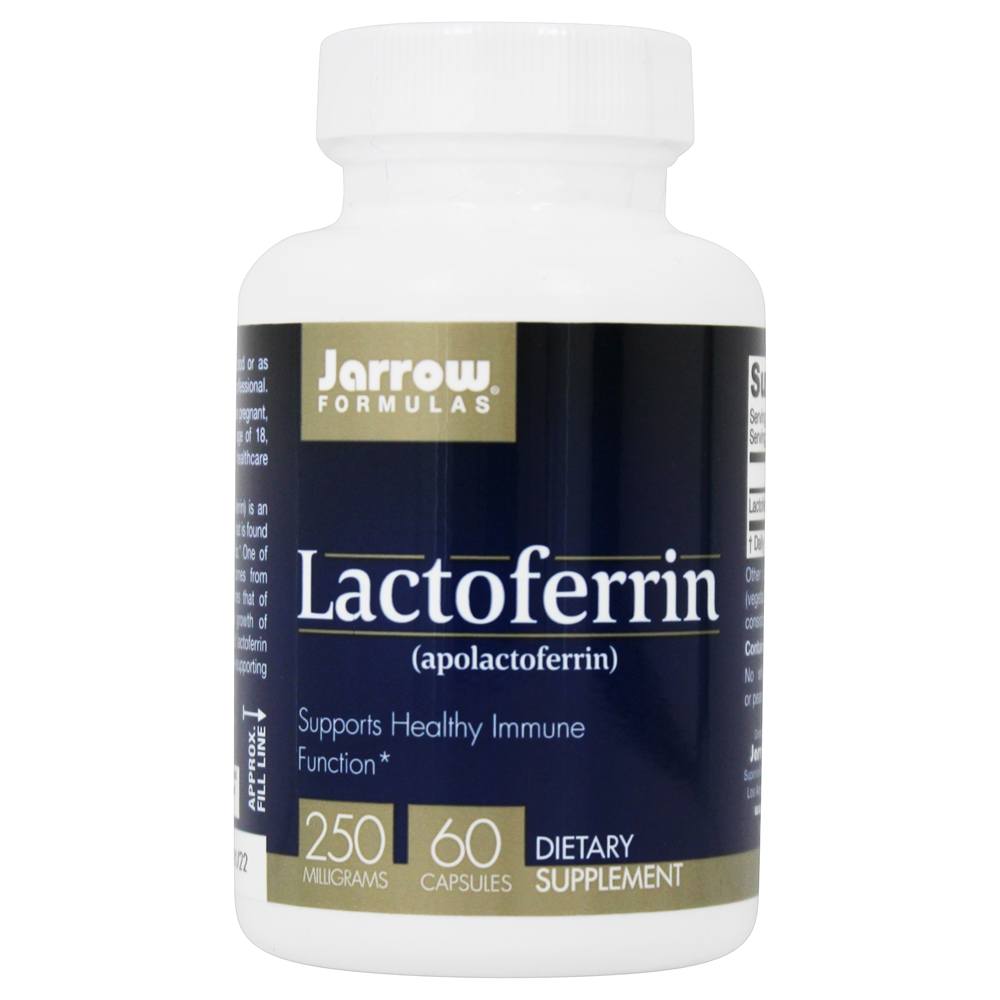 Lactoferrina 250 mg. - Cápsulas 60 Jarrow Formulas