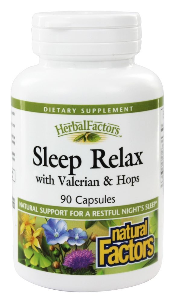 Fórmula Sleep Relax - Cápsulas 90 Natural Factors