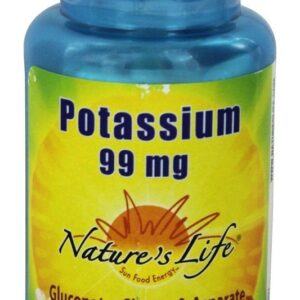 Comprar potássio 99 mg. - cápsulas 100 nature's life preço no brasil potássio vitaminas e minerais suplemento importado loja 259 online promoção -