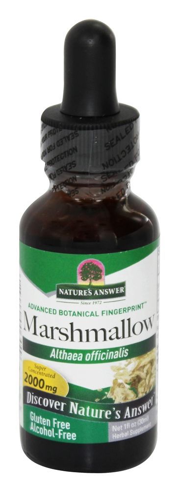 Raiz de Marshmallow Sem Álcool - 1 fl. oz. Nature's Answer