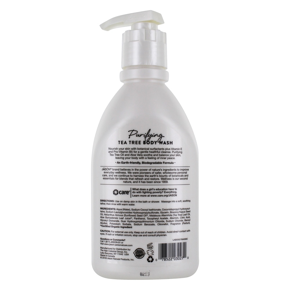 Purificação Natural Body Purifying Tea Tree - 30 fl. oz. JASON Natural Products - Imagem 2