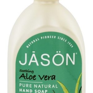 Comprar cetim mão sabão natural aloés vera - 16 fl. Oz. Jason natural products preço no brasil banho banho & beleza sabonete em barra sabonetes suplemento importado loja 33 online promoção -