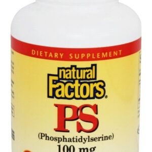 Comprar ps (fosfatidilserina) 100 mg. - 60 softgels natural factors preço no brasil fosfatidil serina suplementos nutricionais suplemento importado loja 13 online promoção -