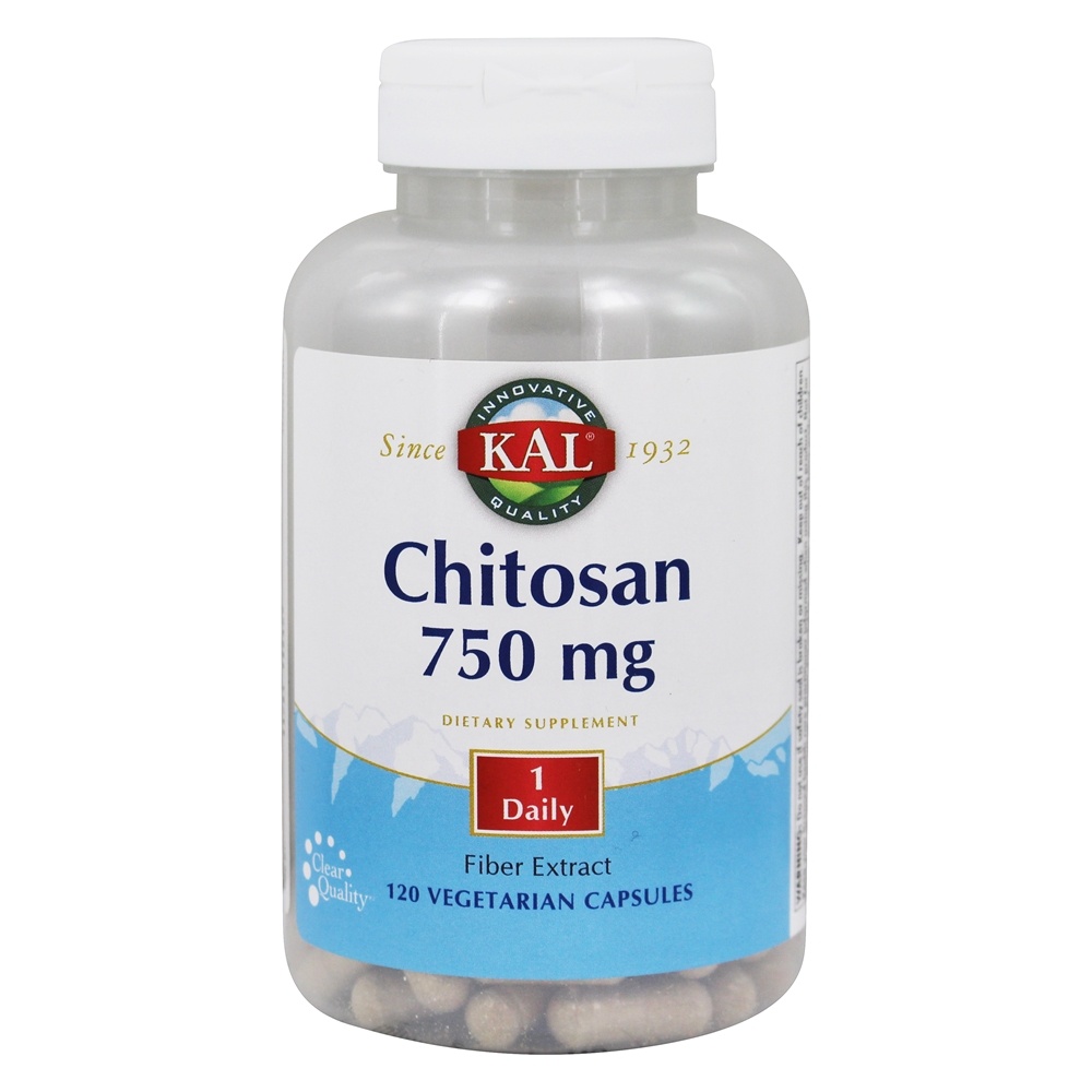 Extrato de fibra de quitosana 750 mg. - Cápsulas 120 Kal