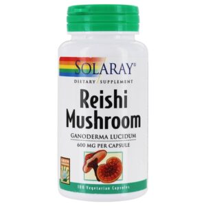 Comprar cogumelo reishi 600 mg. - cápsulas vegetarianas 100 solaray preço no brasil reishi suplementos nutricionais suplemento importado loja 51 online promoção -