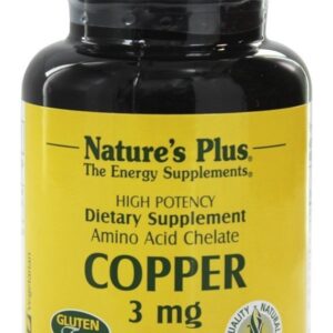 Comprar cobre 3 mg. - 90 tablets natures plus preço no brasil cobre vitaminas e minerais suplemento importado loja 95 online promoção -