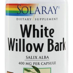 Comprar casca de salgueiro branco 400 mg. - cápsulas 100 solaray preço no brasil casca de salgueiro branco ervas suplemento importado loja 1 online promoção -