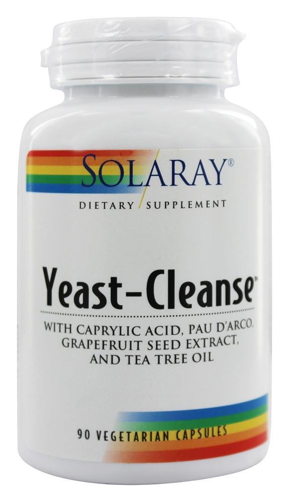 Levedura-Purificação - Cápsulas vegetarianas 90 Solaray