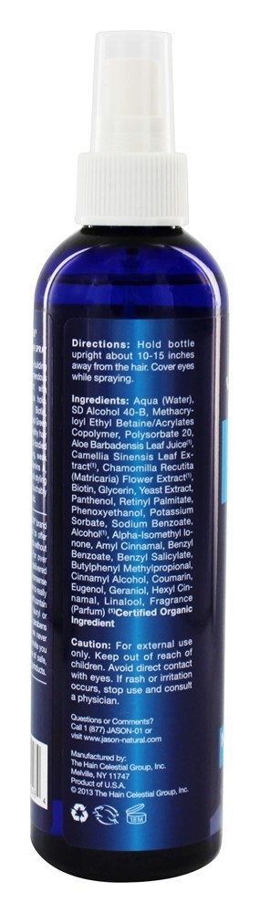 Volume extra fino de spray de cabelo grosso - 8 fl. oz. JASON Natural Products - Imagem 2