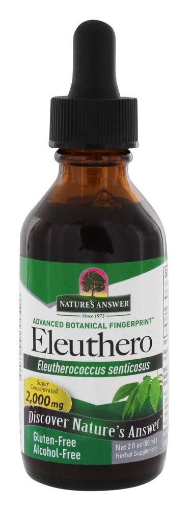 Eleuthero Eleutherococcus Senticocus - 2 fl. oz. Nature's Answer