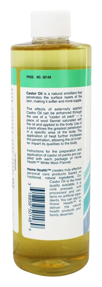 Óleo de Rícino - 16 fl. oz. Home Health - Imagem 3