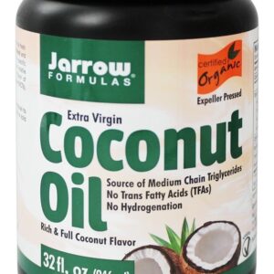 Comprar óleo de coco extra virgem orgânico - 32 fl. Oz. Jarrow formulas preço no brasil alimentos & lanches óleo de coco suplemento importado loja 285 online promoção -