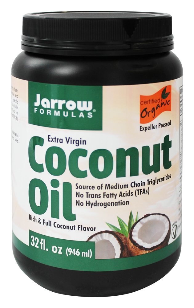 Óleo De Coco Extra Virgem Orgânico - 32 fl. oz. Jarrow Formulas