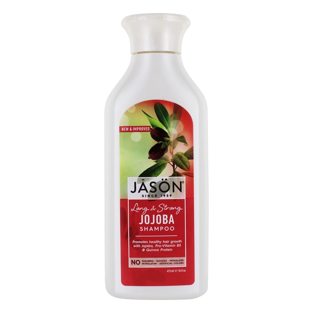 Shampoo Natural Long & Strong Jojoba - 16 fl. oz. JASON Natural Products
