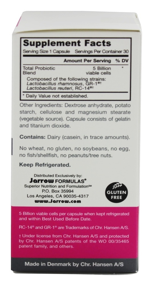 Fem Dophilus para Mulheres - Cápsulas 30 Jarrow Formulas - Imagem 2