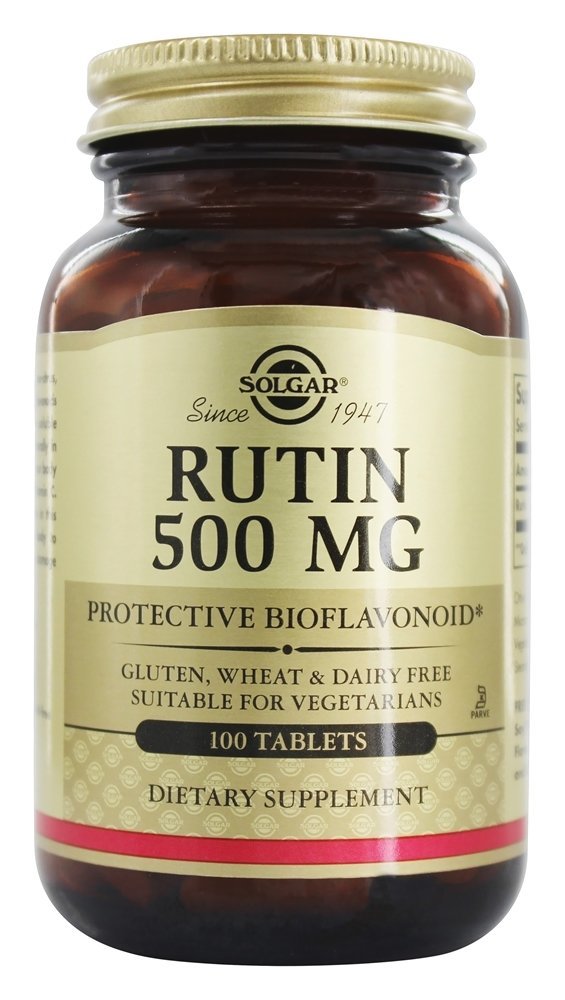 Rutina Bioflavonóide Protetor 500 mg. - 100 Tablets Solgar