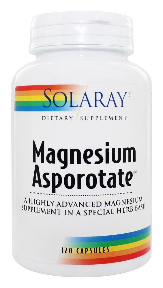 Magnesium Asporotate - Cápsulas 120 Solaray