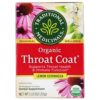 Comprar orgânico throat coat chá de ervas echinacea - 16 saquinhos de chá traditional medicinals preço no brasil chás e café creme para café suplemento importado loja 7 online promoção -